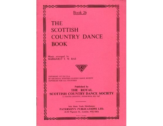 4504 | The Scottish Country Dance Book - Book 26 - With  Instructions for the Steps