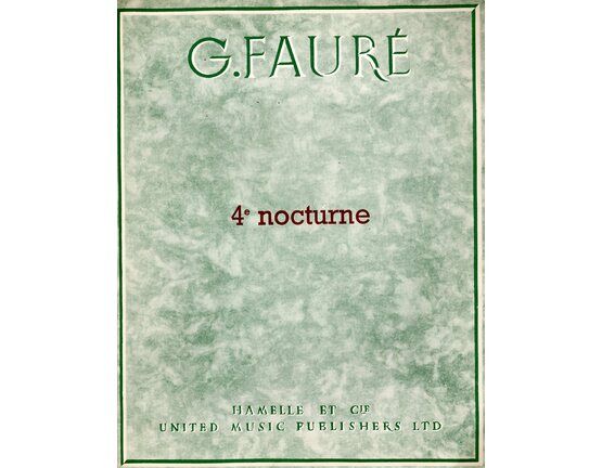 4505 | 4e Nocturne - Op. 36 for piano