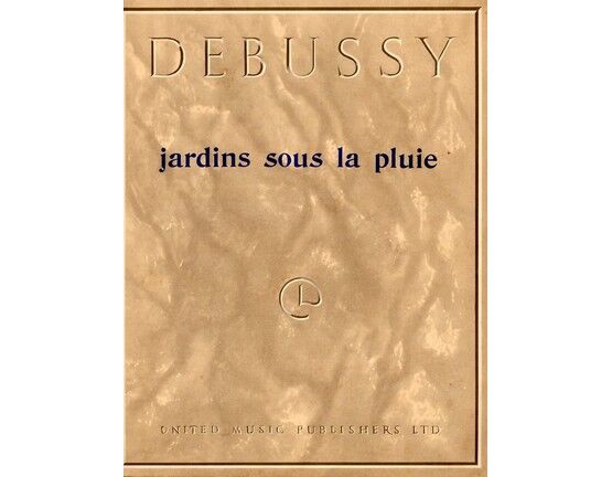 4505 | Debussy - Jardins sous la Pluie - Pour le Piano - Piano Solo