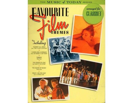 4507 | Favourite Film themes arranged for Clarinet - The Music of Today Series