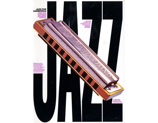 4507 | Jazz for Harmonica - Thirty Seven all-time great jazz classics arranged for Harmonica