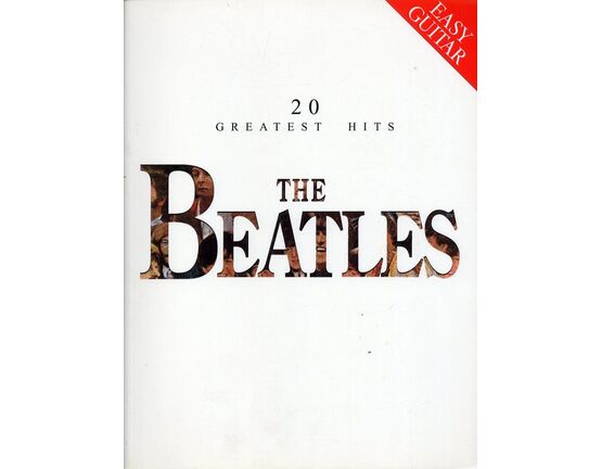 4507 | The Beatles -  20 greatest hits for easy guitar with photos