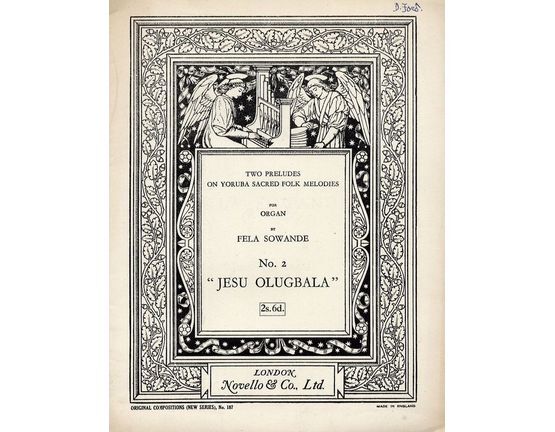 4582 | Jesu Olugbala - Original Compositions (New Series) No. 187