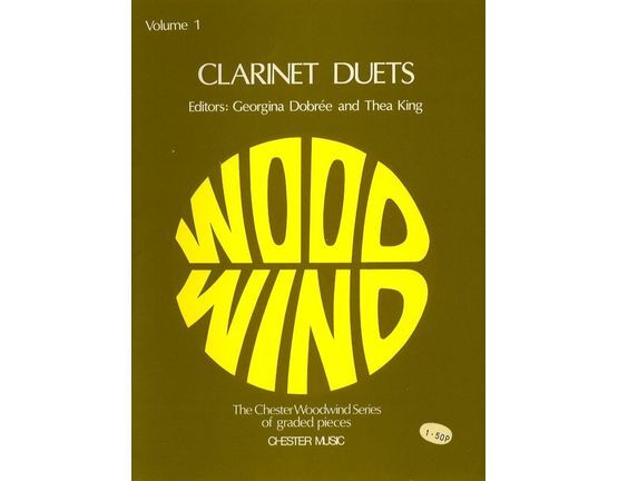 4583 | Clarinet Duets - Volume 1 - The Chester Woodwind Series of Graded Pieces