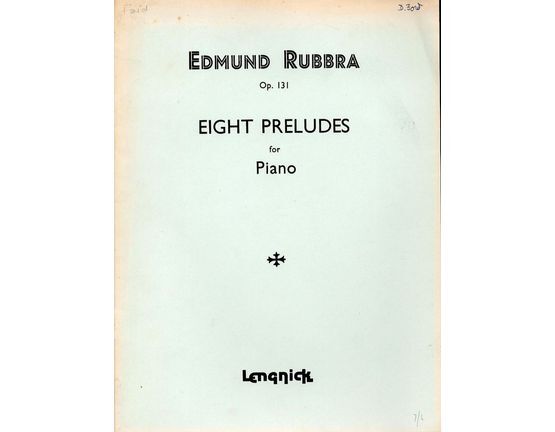 4585 | Eight Preludes for Piano - Op. 131