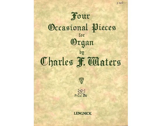 4585 | Four Occasional Pieces for Organ