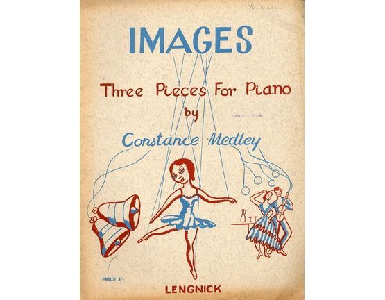 4585 | Images - Three Pieces of Medium Grade for Piano