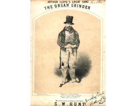 459 | The Organ Grinder - Arthur Lloyd's Great Song