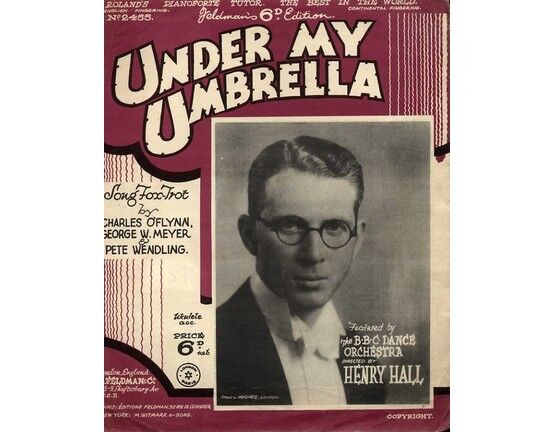 4603 | Under my Umbrella - Song Fox Trot - Featuring Henry Hall