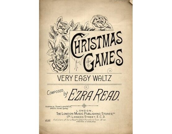 4612 | Christmas Games, very easy waltz
