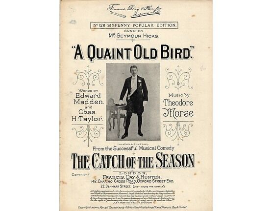 4614 | A Quaint Old Bird - Song from the successful musical comedy "The Catch of the Season"