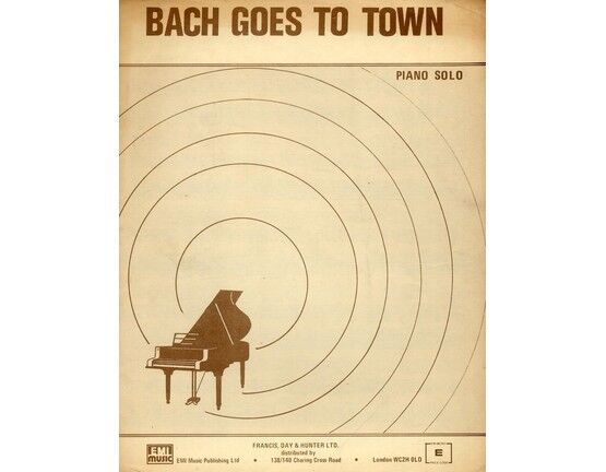4614 | Bach goes to Town - Prelude and Fugue in Swing -  Piano solo