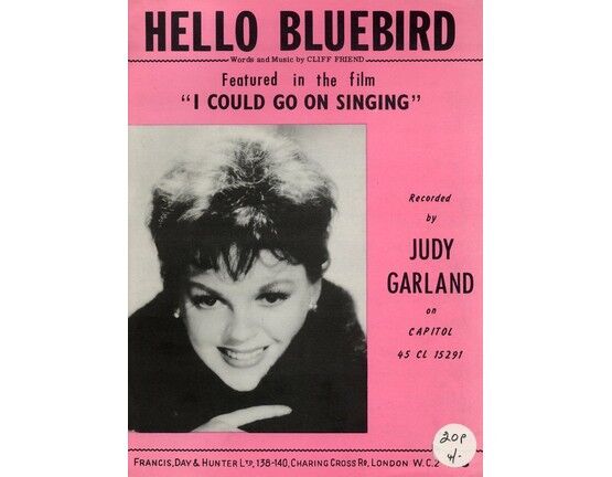 4614 | Hello Bluebird - Song featuring Judy Garland