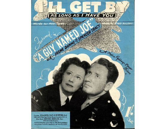 4614 | I'll Get By (As Long as I Have You) - from "A Guy Named Joe" - As performed by  Irene Dunne, Spencer Tracey