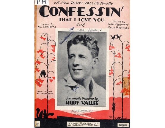4614 | Im Confessin that I love you - As performed by Rudy Vallee