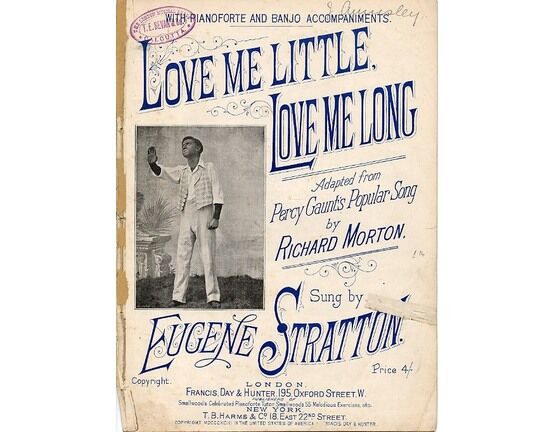 4614 | Love Me Little Love Me Long - An English version of Percy Gaunt's popular song
