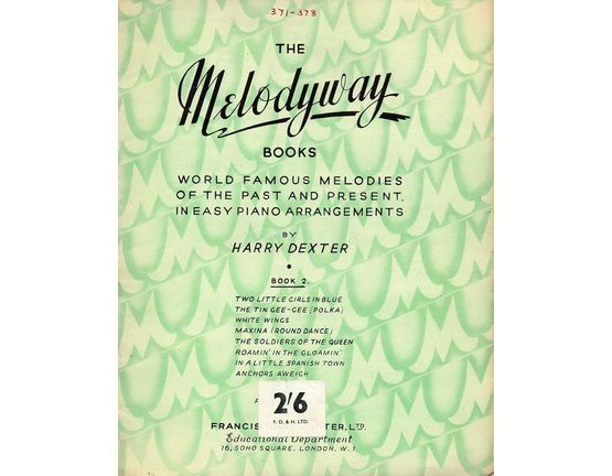 4614 | Melodyway - Book 2 - World Famous Melodies of the Past and Present in Easy Piano Arrangements