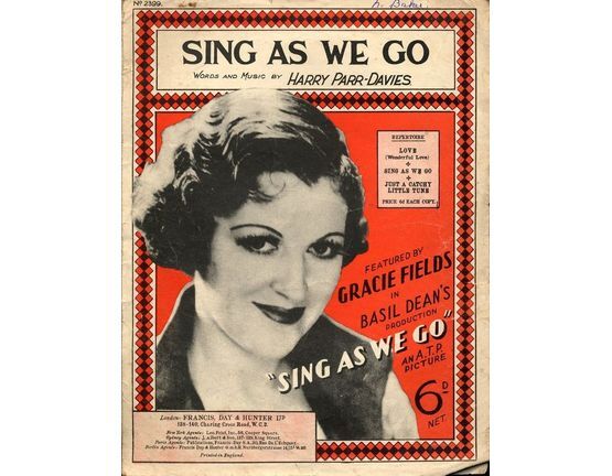 4614 | Sing as we go -  from "Sing as we go" featuring Gracie Fields