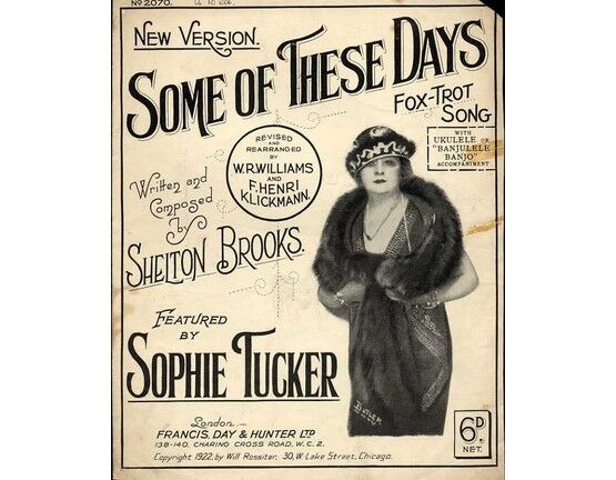 4614 | Some of these Days -  Featuring Sophie Tucker - New Version
