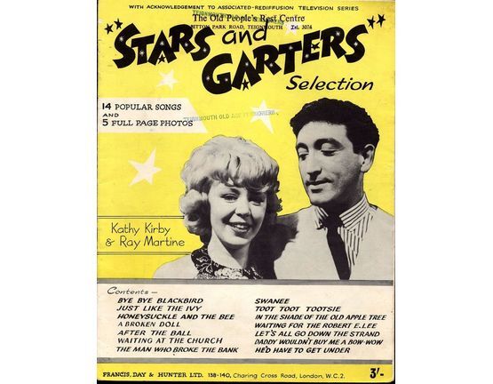 4614 | Stars and Garters Selection - 14 Popular Songs and 5 Full Page Photos