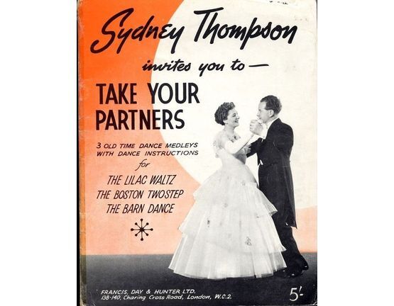 4614 | Sydney Thompson Invites you to - Take Your Partners - 3 Old Time Dance Medleys with Dance Instructions