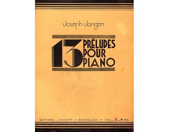 4615 | 13 Preludes Pour Piano - Vol 2 - Op. 69