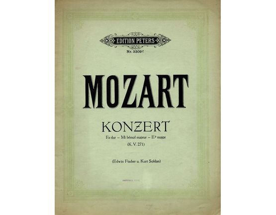 4616 | Konzert in E flat major - K.V 271 - Edition Peters No. 3309r
