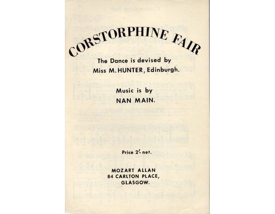 4626 | Corstorphine Fair -Jig - With Complete Instructions for the Dance
