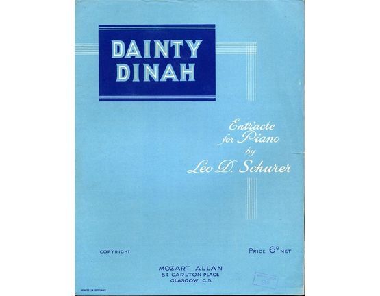4626 | Dainty Dinah - Entr'acte for Piano