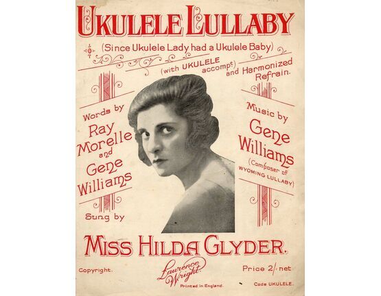 4634 | Ukulele Lullaby (Since Ukulele Lady had a Ukulele Baby) - Song featuring Miss Hilda Glyder