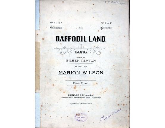 4640 | Daffodil Land - Song in E Flat