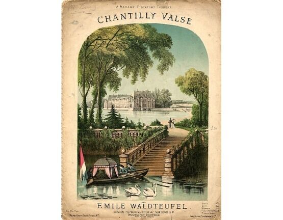 4654 | Chantilly - Valse, a Madame Piscatory Trubert