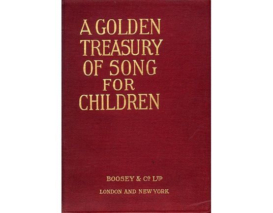 4656 | A Golden Treasury of Song for Children - For Voice and Piano