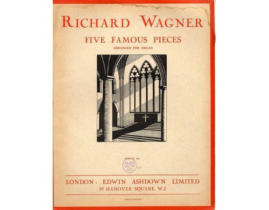 4672 | Five Famous Pieces - Arranged for Organ