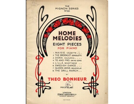4672 | Home Melodies - Eight Pieces for Piano