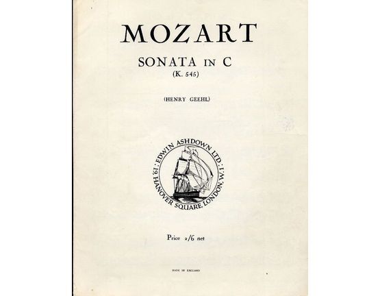 4672 | Mozart Sonata in C - K. 545