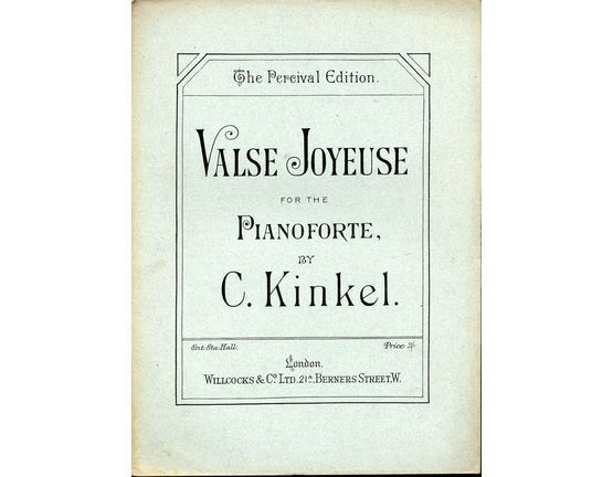 4683 | Valse Joyeuse for the pianoforte