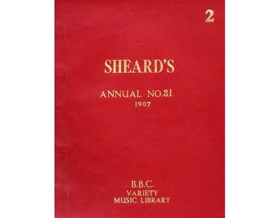 4700 | Sheard's 31'st Comic and Variety Annual - No. 31 - 1907