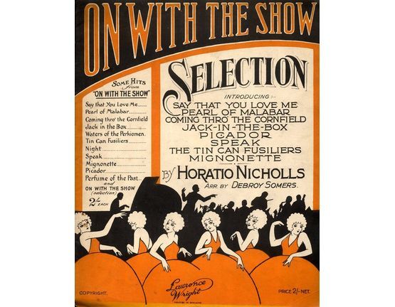 4701 | 1926-27 Selection from On With the Show - Piano Solos
