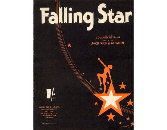 4708 | Falling Star - Song with Piano Accompaniment