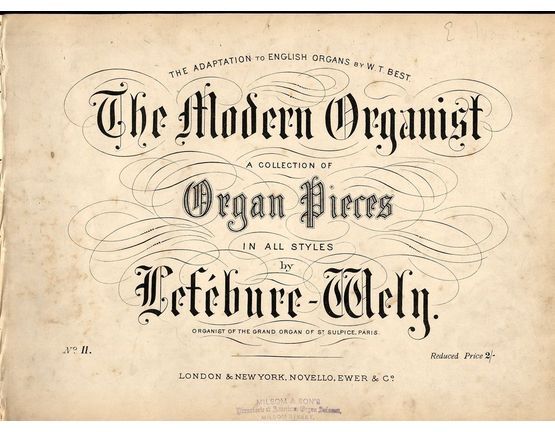 4716 | A Collection Of Organ Pieces In All Styles - The Modern Organist No. 11