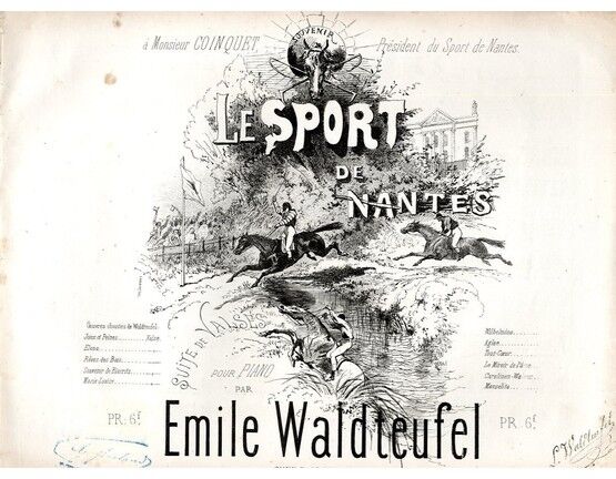 4717 | Le Sport de Nantes, Suite de Valses, for piano