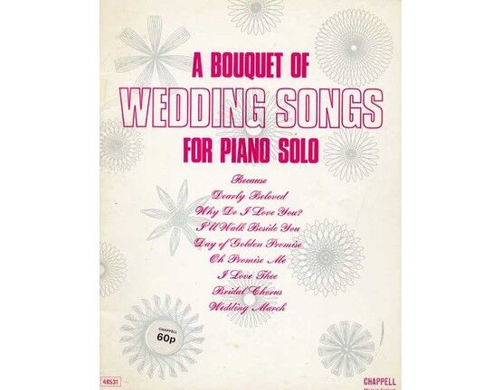4727 | A Bouquet of Wedding Songs - For Piano Solo
