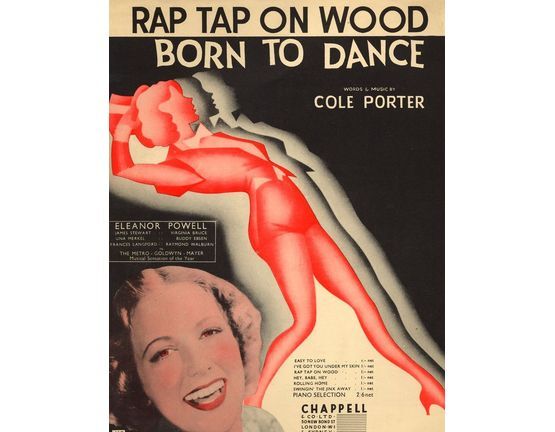 4727 | Rap Tap On Wood - From The Metro-Goldwyn Mayer Film 'Born to Dance'