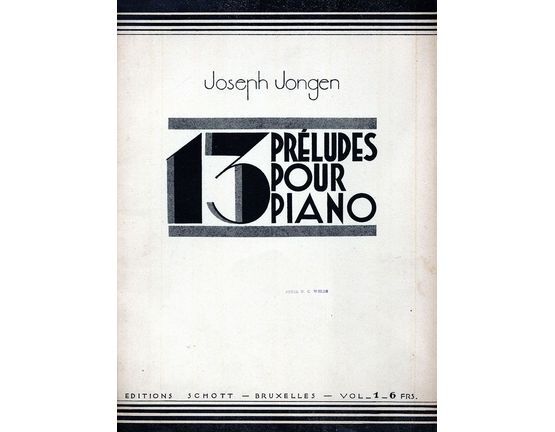 4728 | 13 Preludes Pour Piano