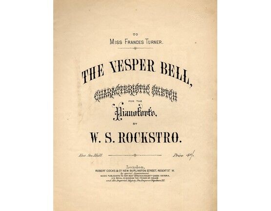 4763 | The Vesper Bell - Characteristic Sketch for Pianoforte