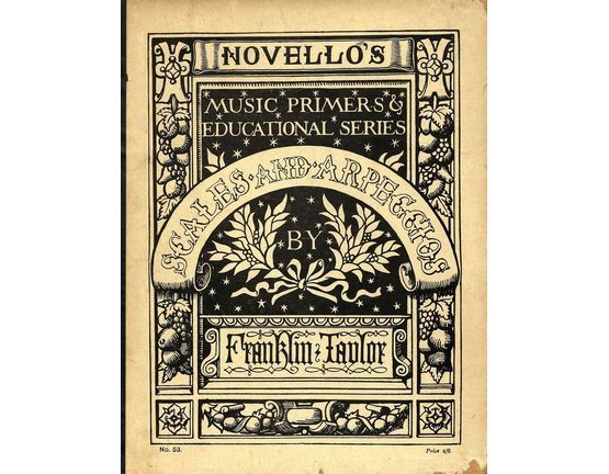 4837 | Novello's Music Primers & Educational Series No. 53 - Scales and Arpeggios for the Pianoforte with Preparatory Exercises