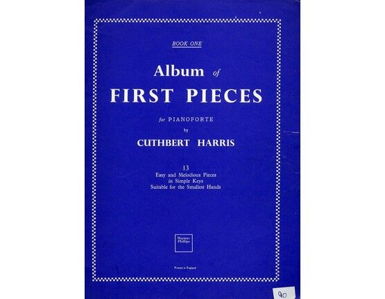 4841 | Album of first pieces for pianoforte - Book 1 - 13 Easy and melodious pieces