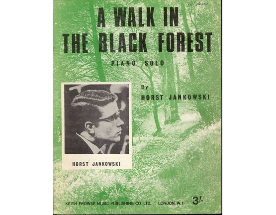 4843 | A Walk in The Black Forest - Horst Jankowski - Piano Solo
