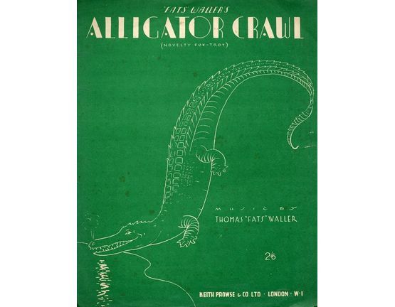 4843 | Alligator Crawl - Piano Solo